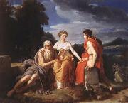 Francesco Simonini The Three ages of Man oil painting on canvas